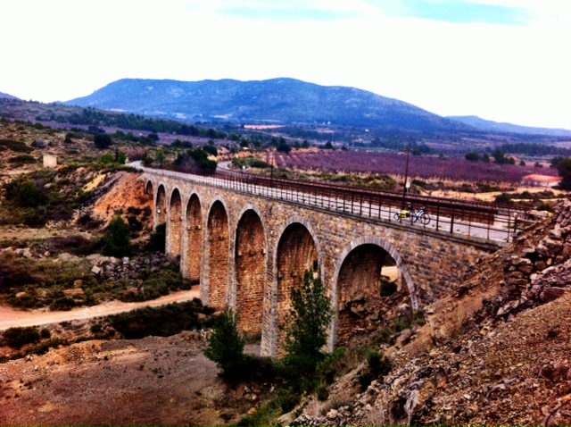 Ojos Negros – Viaducts and Wind Turbines