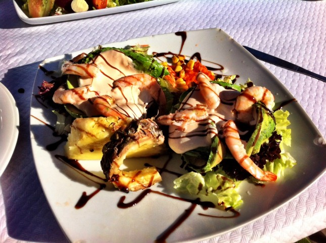 Prawn and Avocado Salad - Should have been a main course!
