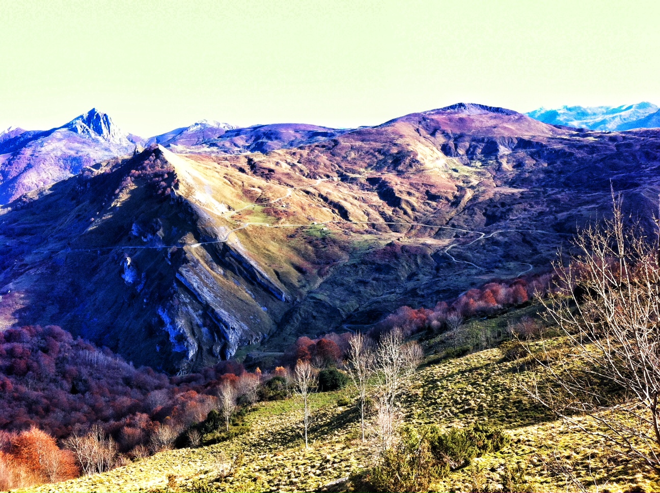 Stunning Valley Below the Col d’Aubisque
