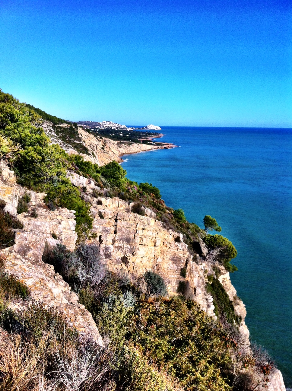 The View Along the Parc Natural de la Sierra d’Irta Coastal Path