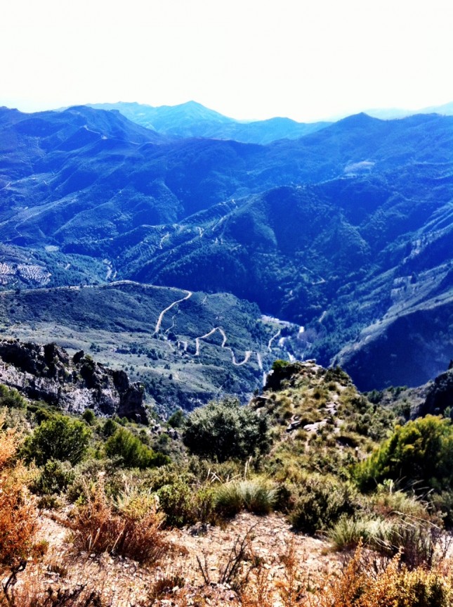 A Wonderfully Craggy Valley, near Otivar, Andalucia