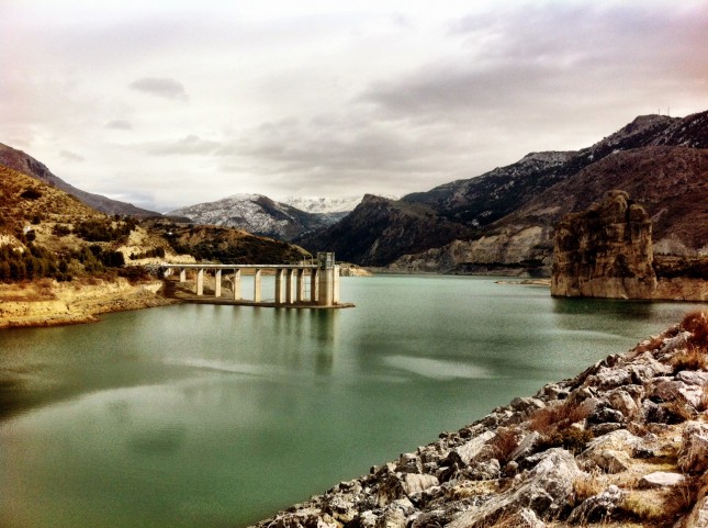 The Reservoir at GÃ¼Ã©jar Sierra, Sierra Nevada, Spain