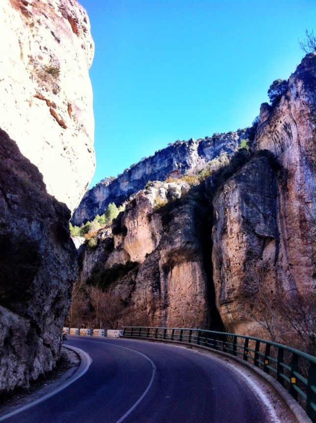 The narrows of the Beteta Gorge, between Villaconejos de Trabaque and Beteta