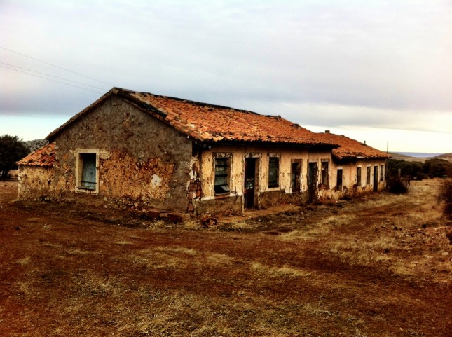 Housing at the mines of Ojos Negros, Aragon