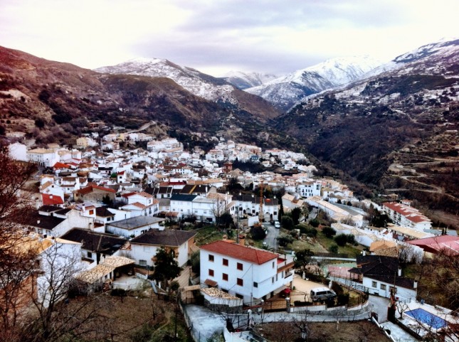 The Town of GÃ¼Ã©jar Sierra, Sierra Nevada, Spain