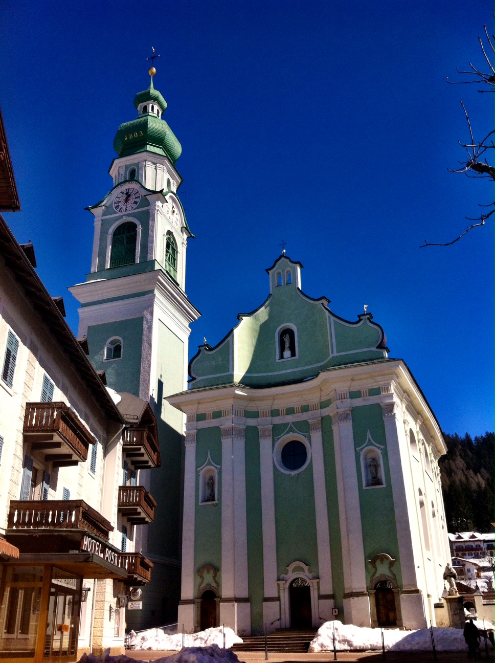 Toblach in the South Tyrol