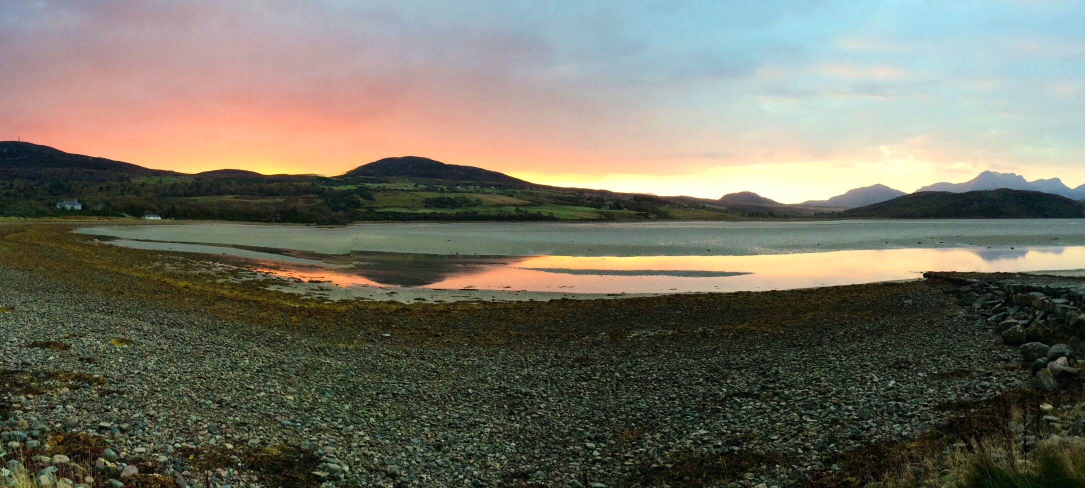 Sunrise over the Kyle of Tongue