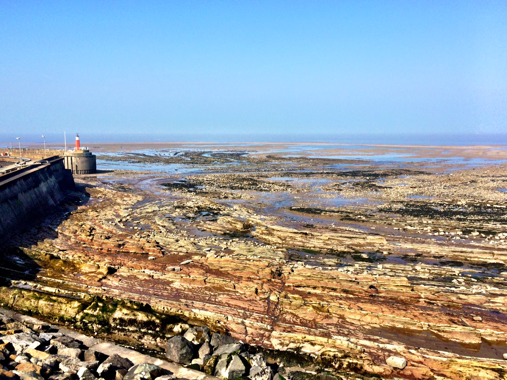 Record Low Tide at Watchet