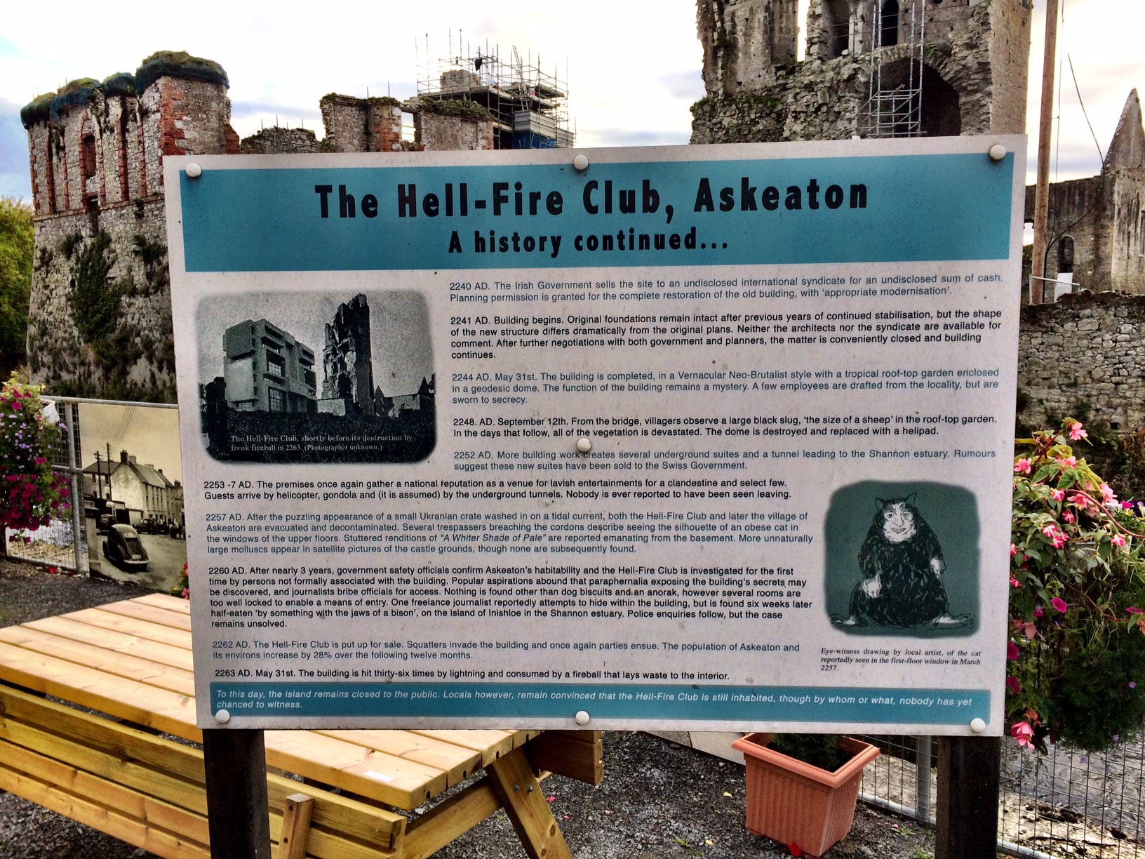 Askeaton, The Hell-Fire Club and Late Night Shenanigans