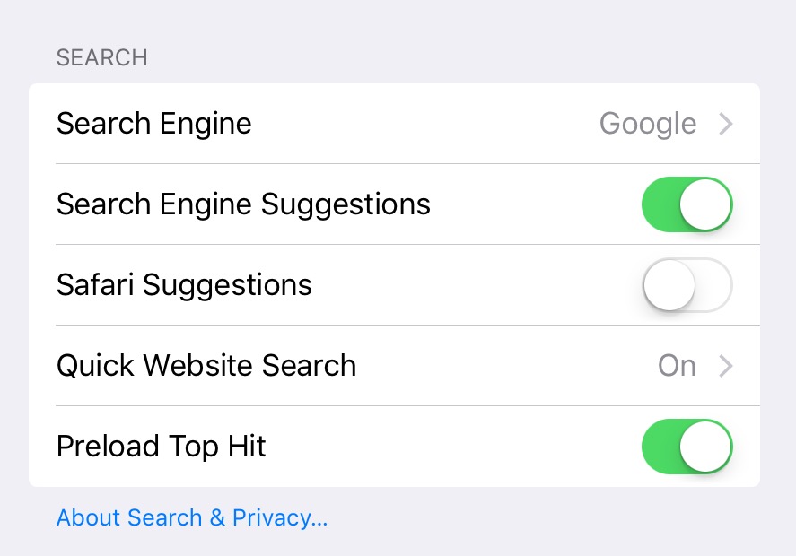 Safari on iOS – Typing or tapping in address bar causes crash